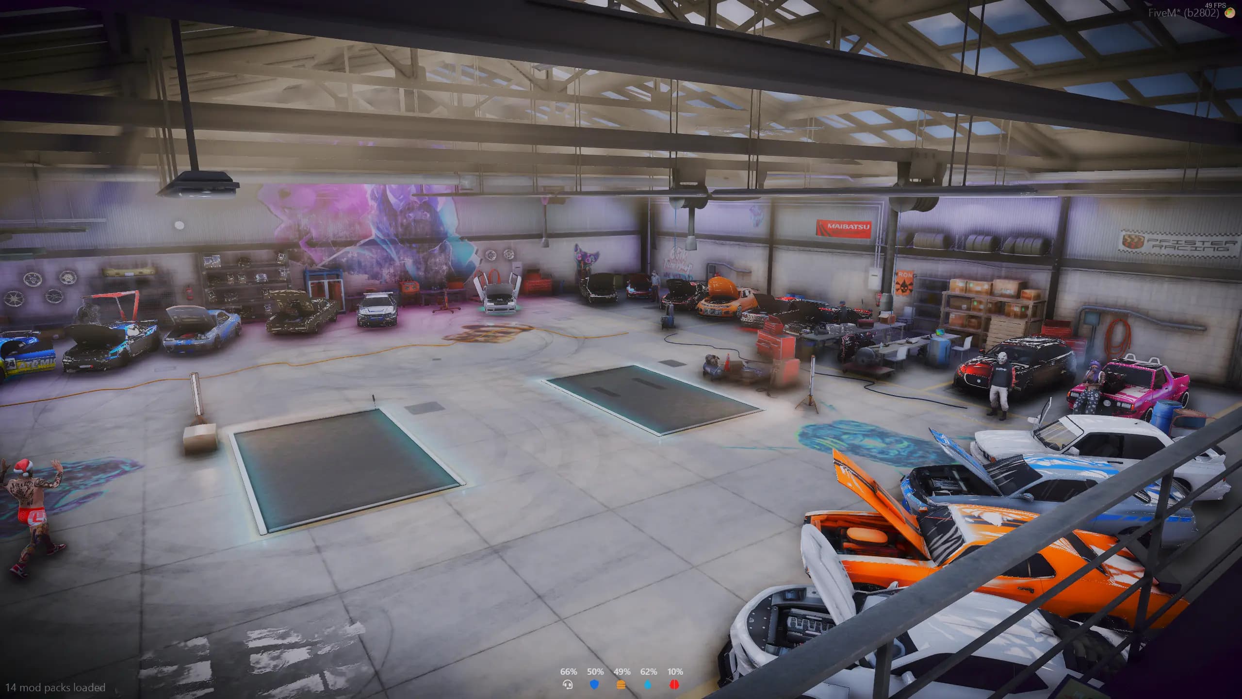 Service workers providing community jobs