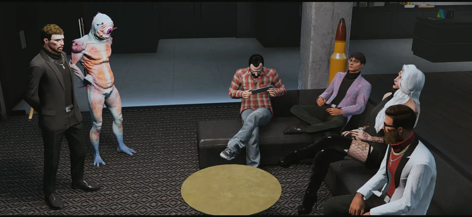 Players conducting business in Los Santos