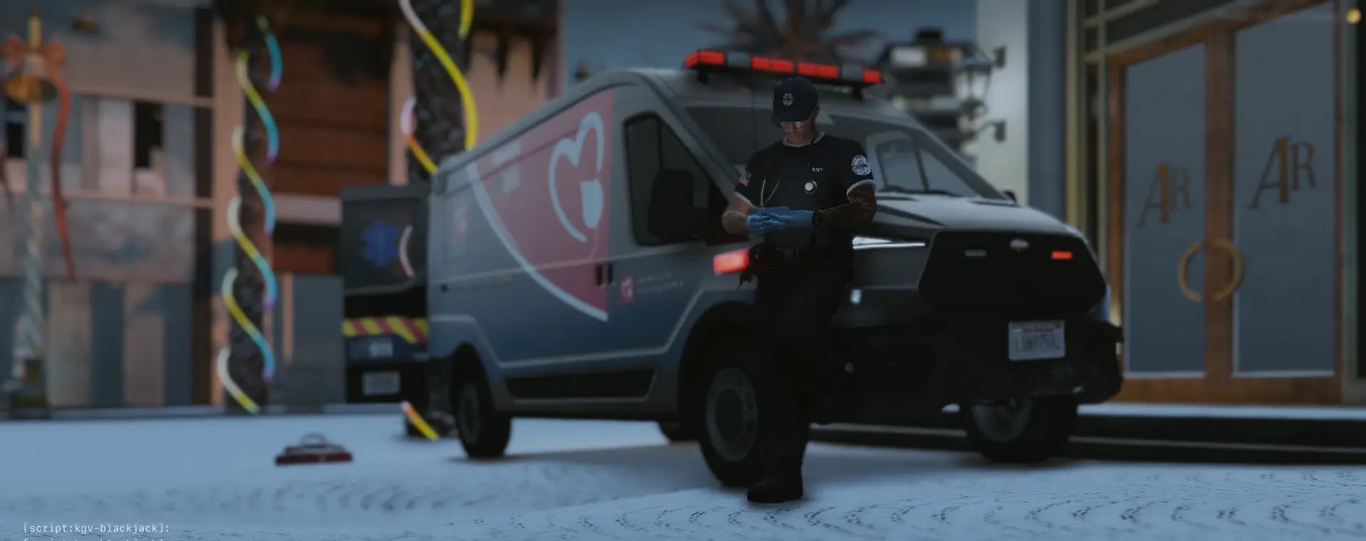 Emergency medical services responding to calls